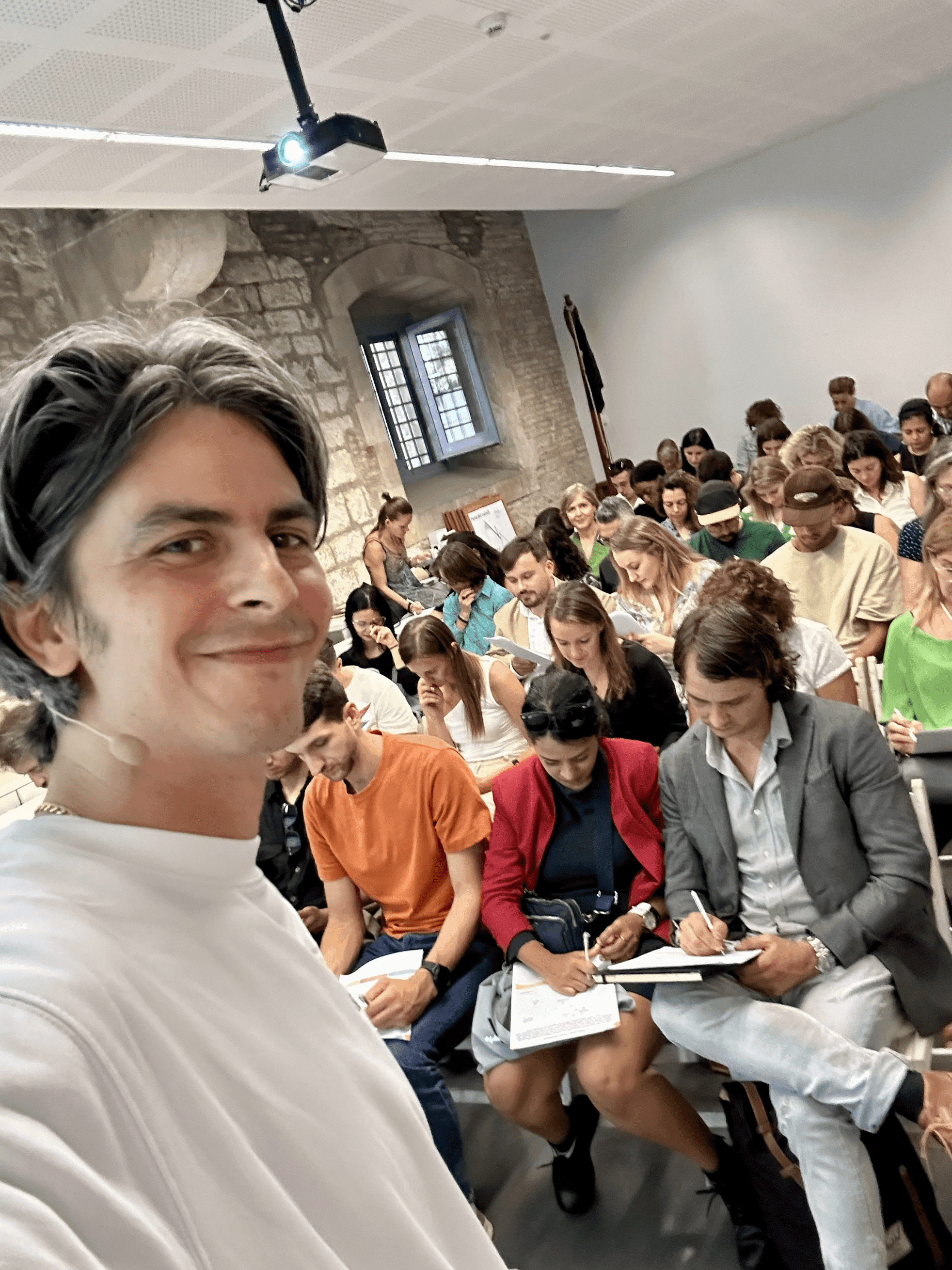 Workshop and speaking at Barcelona International Community Day