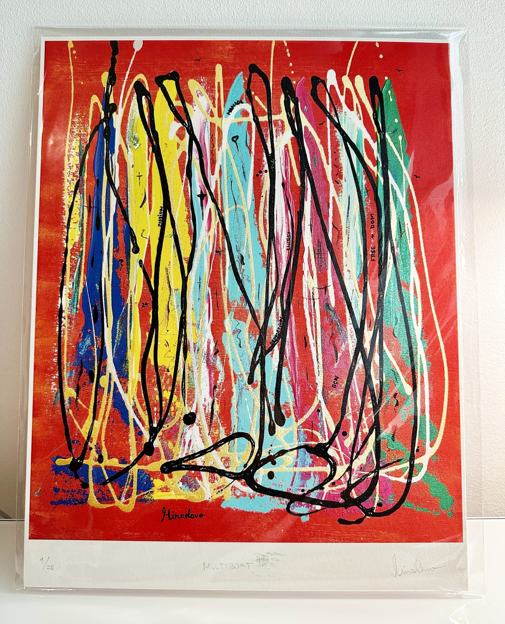Multiboat — fine art print