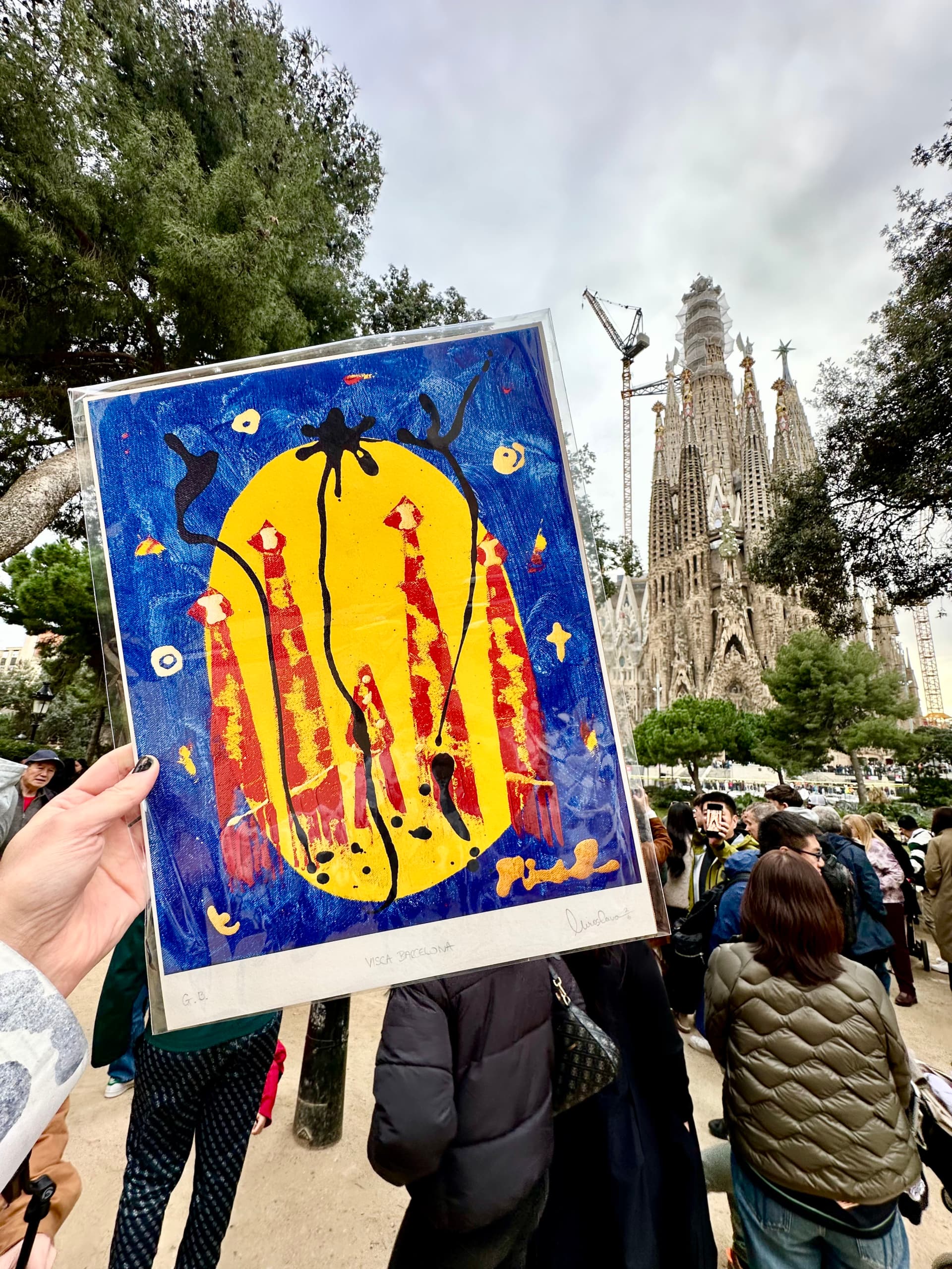 Pick Your Painting — fine art print with your initials