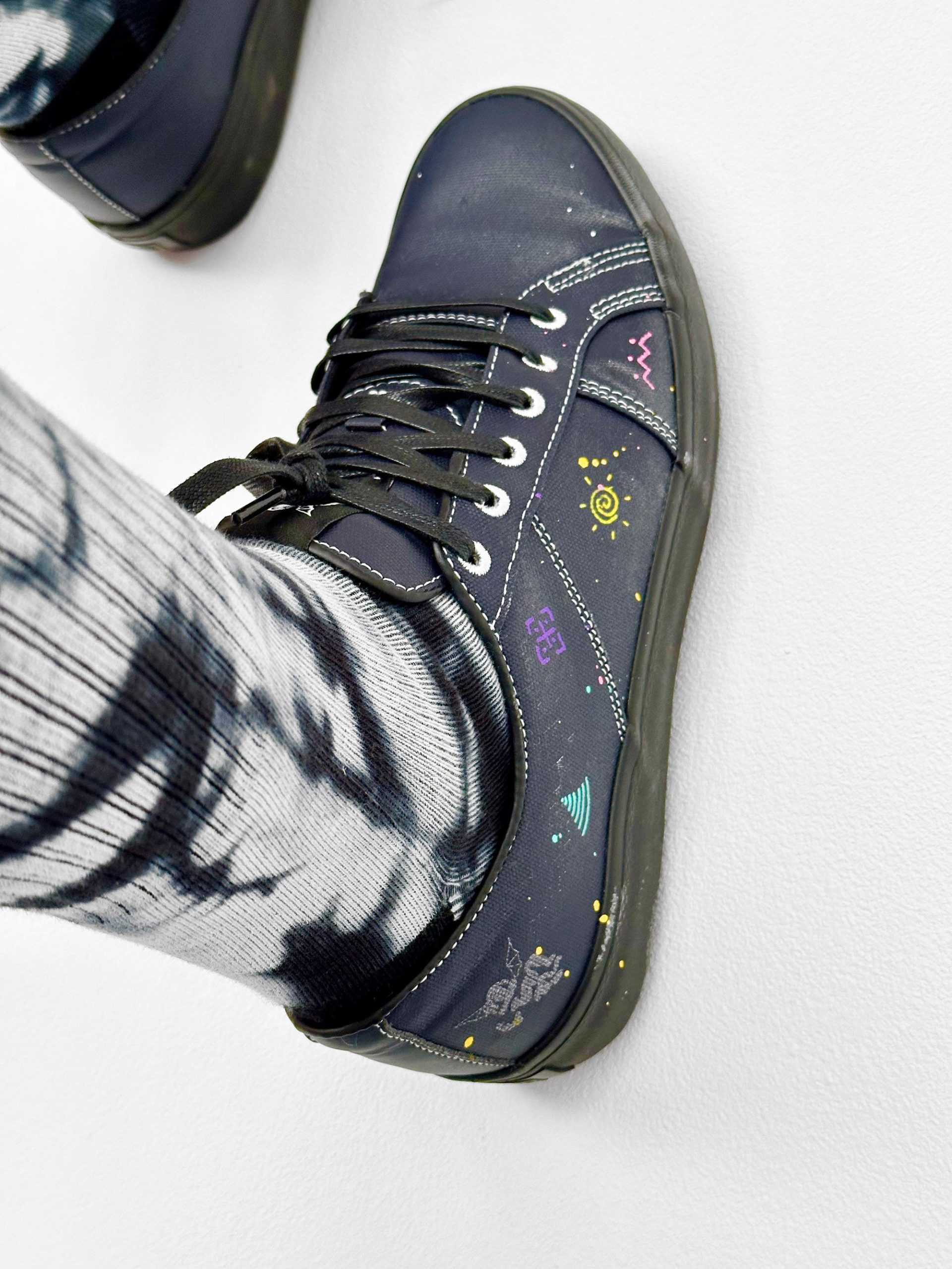 Globe Surplus Shoes Hand Painted by Miroslavo